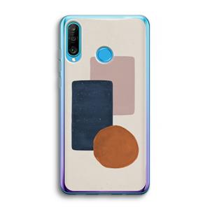 CaseCompany Geo #3: Huawei P30 Lite Transparant Hoesje