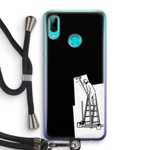 CaseCompany Musketon Painter: Huawei P Smart (2019) Transparant Hoesje met koord