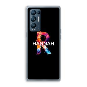 CaseCompany Abstract Spectrum: Oppo Find X3 Neo Transparant Hoesje