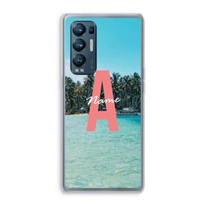 CaseCompany Pacific Dream: Oppo Find X3 Neo Transparant Hoesje