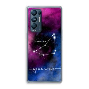 CaseCompany Sterrenbeeld - Donker: Oppo Find X3 Neo Transparant Hoesje