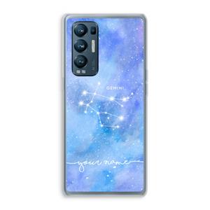 CaseCompany Sterrenbeeld - Licht: Oppo Find X3 Neo Transparant Hoesje