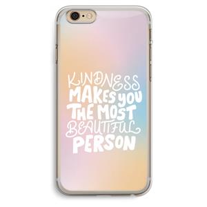 CaseCompany The prettiest: iPhone 6 Plus / 6S Plus Transparant Hoesje