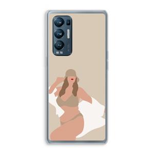 CaseCompany One of a kind: Oppo Find X3 Neo Transparant Hoesje
