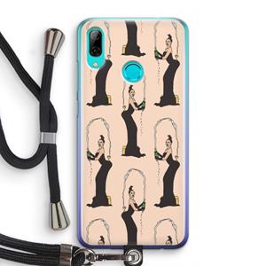 CaseCompany Pop Some Kim: Huawei P Smart (2019) Transparant Hoesje met koord