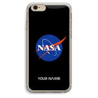 CaseCompany NASA: iPhone 6 Plus / 6S Plus Transparant Hoesje