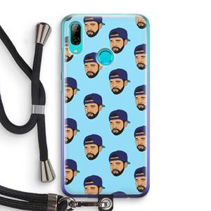 CaseCompany Drake Away: Huawei P Smart (2019) Transparant Hoesje met koord