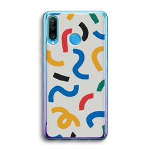 CaseCompany Illustratieve pop 2: Huawei P30 Lite Transparant Hoesje