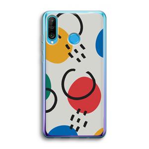 CaseCompany Illustratieve pop 3: Huawei P30 Lite Transparant Hoesje