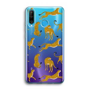 CaseCompany Luipaard: Huawei P30 Lite Transparant Hoesje