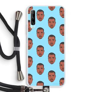 CaseCompany Kanye Call Me℃: Huawei P Smart Pro Transparant Hoesje met koord