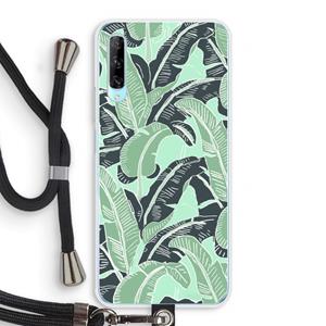CaseCompany This Sh*t Is Bananas: Huawei P Smart Pro Transparant Hoesje met koord