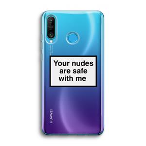 CaseCompany Safe with me: Huawei P30 Lite Transparant Hoesje