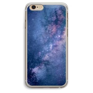 CaseCompany Nebula: iPhone 6 Plus / 6S Plus Transparant Hoesje