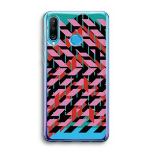 CaseCompany Skew Blush 2: Huawei P30 Lite Transparant Hoesje