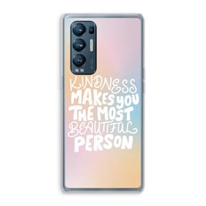 CaseCompany The prettiest: Oppo Find X3 Neo Transparant Hoesje