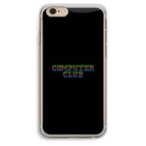 CaseCompany Retro: iPhone 6 Plus / 6S Plus Transparant Hoesje