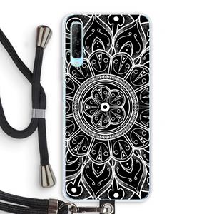 CaseCompany Roses Are Red: Huawei P Smart Pro Transparant Hoesje met koord