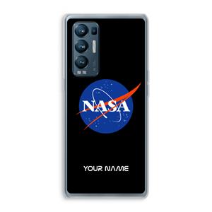 CaseCompany NASA: Oppo Find X3 Neo Transparant Hoesje