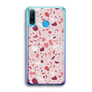 CaseCompany Terrazzo N°15: Huawei P30 Lite Transparant Hoesje