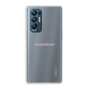 CaseCompany kwetsbaar: Oppo Find X3 Neo Transparant Hoesje