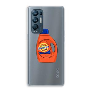 CaseCompany Ultra Sensitive: Oppo Find X3 Neo Transparant Hoesje
