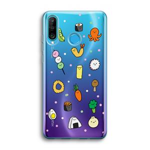 CaseCompany Happy bento friends: Huawei P30 Lite Transparant Hoesje