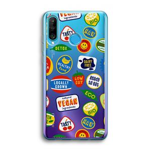 CaseCompany Fruitsticker: Huawei P30 Lite Transparant Hoesje