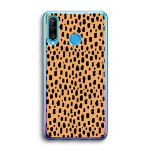 CaseCompany Panter: Huawei P30 Lite Transparant Hoesje