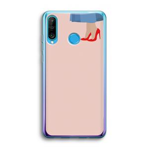 CaseCompany High heels: Huawei P30 Lite Transparant Hoesje