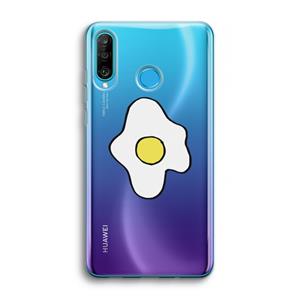 CaseCompany Spiegelei: Huawei P30 Lite Transparant Hoesje