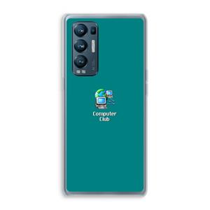 CaseCompany Win98: Oppo Find X3 Neo Transparant Hoesje