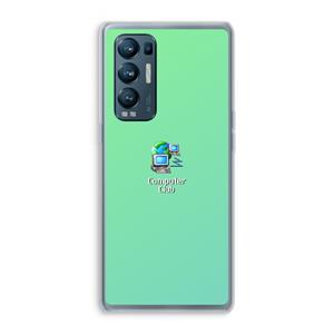CaseCompany Win98: Oppo Find X3 Neo Transparant Hoesje