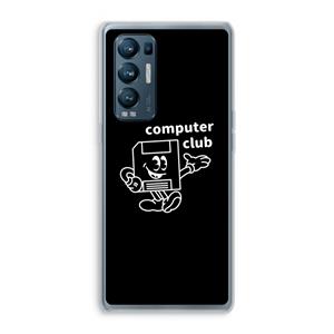 CaseCompany Floppyhead: Oppo Find X3 Neo Transparant Hoesje
