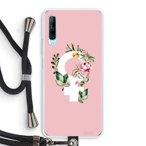 CaseCompany Venus: Huawei P Smart Pro Transparant Hoesje met koord