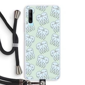 CaseCompany Octopussen: Huawei P Smart Pro Transparant Hoesje met koord