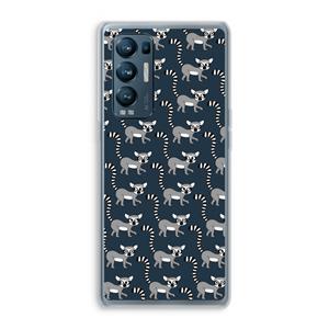 CaseCompany Makis: Oppo Find X3 Neo Transparant Hoesje