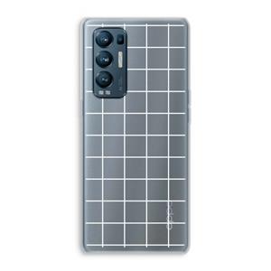 CaseCompany Rooster 2: Oppo Find X3 Neo Transparant Hoesje