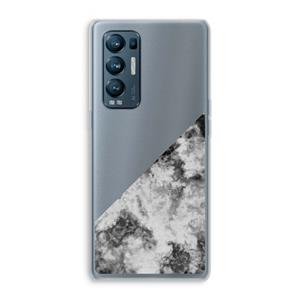 CaseCompany Onweer: Oppo Find X3 Neo Transparant Hoesje