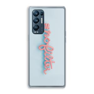 CaseCompany nofilter: Oppo Find X3 Neo Transparant Hoesje