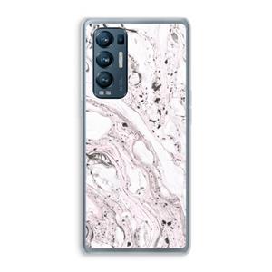 CaseCompany Mengelmoes: Oppo Find X3 Neo Transparant Hoesje
