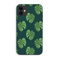 CaseCompany Monstera leaves: iPhone 11 Tough Case