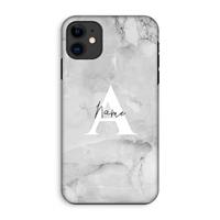 CaseCompany Ivory Marble: iPhone 11 Tough Case
