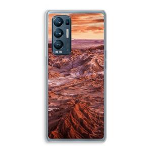CaseCompany Mars: Oppo Find X3 Neo Transparant Hoesje