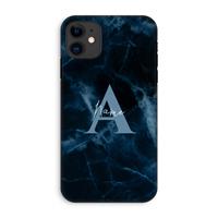 CaseCompany Midnight Marble: iPhone 11 Tough Case