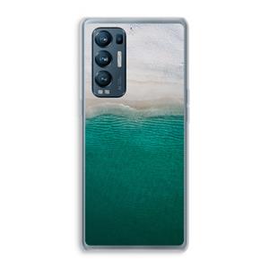 CaseCompany Stranded: Oppo Find X3 Neo Transparant Hoesje
