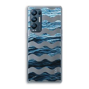 CaseCompany Oceaan: Oppo Find X3 Neo Transparant Hoesje
