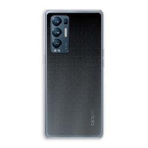 CaseCompany Musketon Halftone: Oppo Find X3 Neo Transparant Hoesje