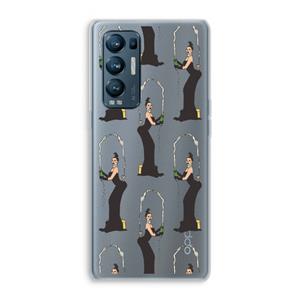 CaseCompany Pop Some Kim: Oppo Find X3 Neo Transparant Hoesje