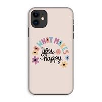 CaseCompany Happy days: iPhone 11 Tough Case